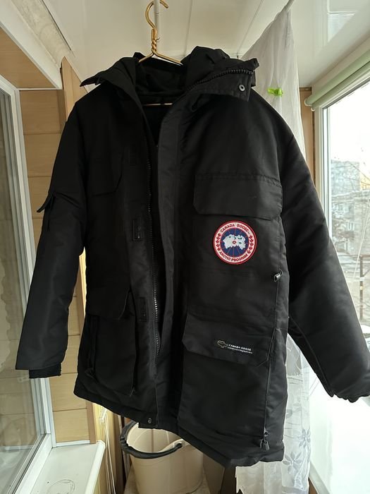 Мужская Canada Goose Куртка Чёрная 34