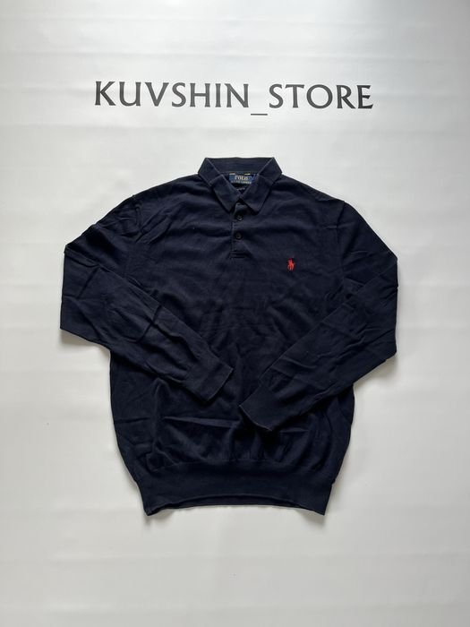 Мужской Ralph Lauren Свитер Тёмно-синий 38
