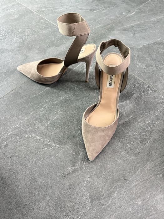 Donna Steve Madden Tacchi Beige Pelle 38