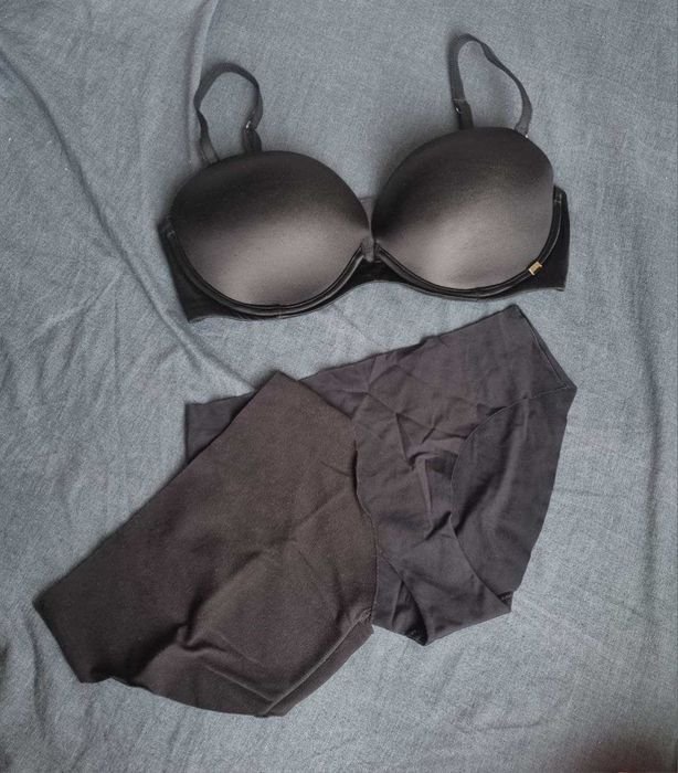 Женский Victoria's Secret Бюстгальтер Чёрный 34 DD