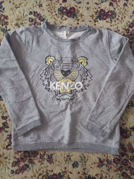 Мужской KENZO Свитер Серый 34