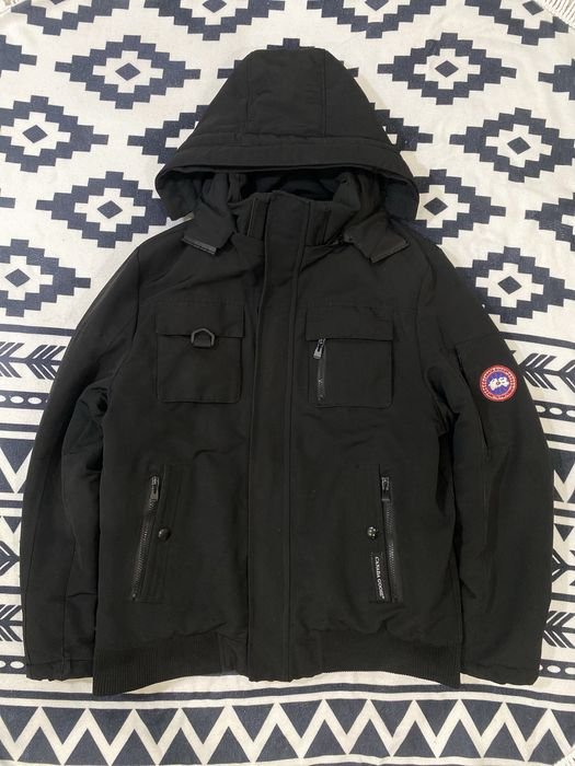 Мужской Canada Goose Куртка Чёрный 40