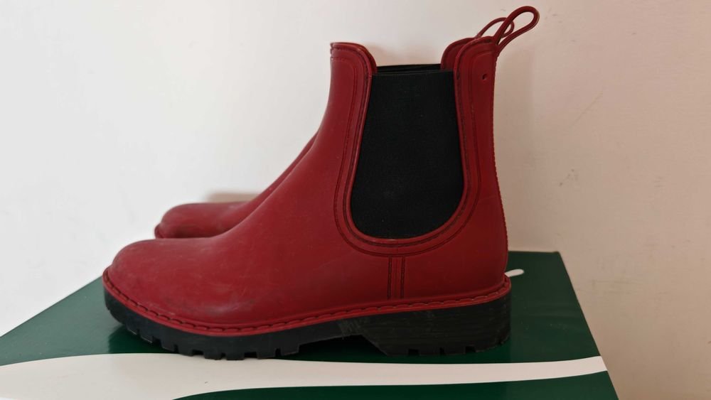 Женские Chloe Mc Igor Резиновые Сапоги Бордовый