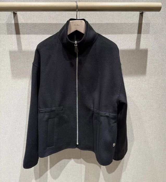 Женская Loro Piana Куртка Чёрный Кашемир 38