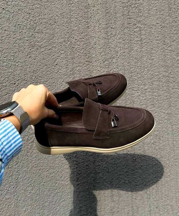 Женские лоферы Cecil Коричневые Замша