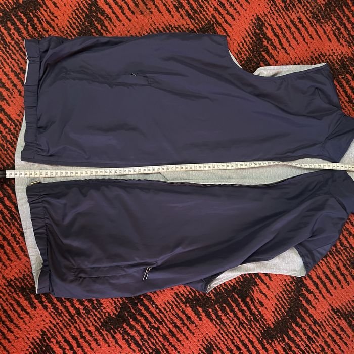 Мужской Loro Piana Жилет Тёмно-синий Ткань 44