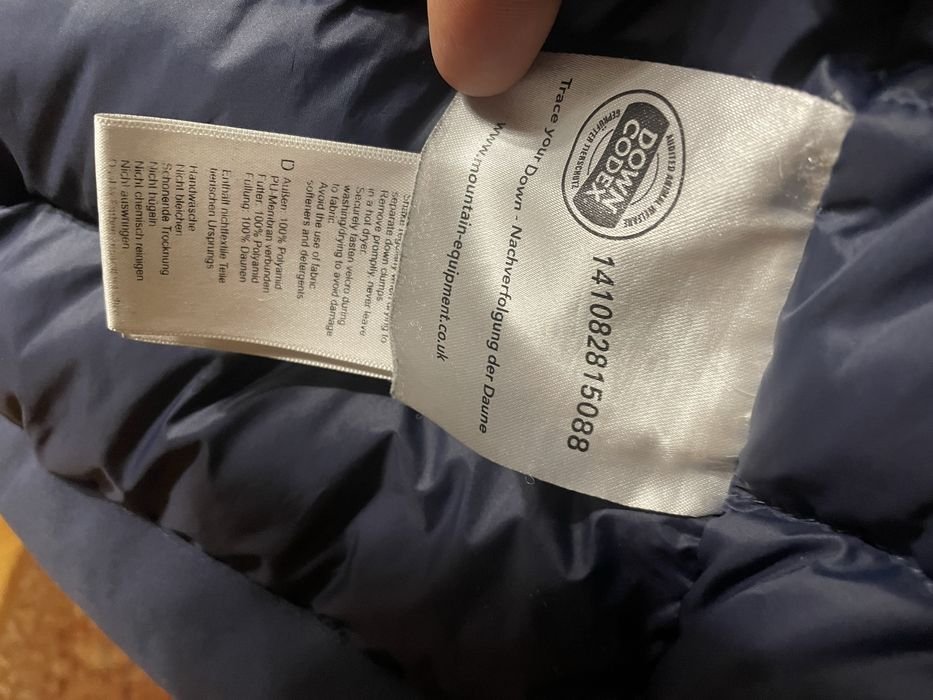 Herren Mountain Equipment Jacke Marineblau 38