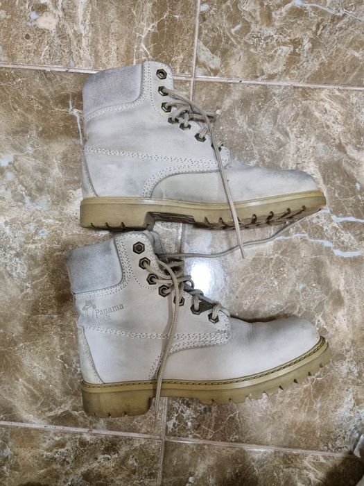 Женские Panama Jack Сапоги Серый Кожа 38