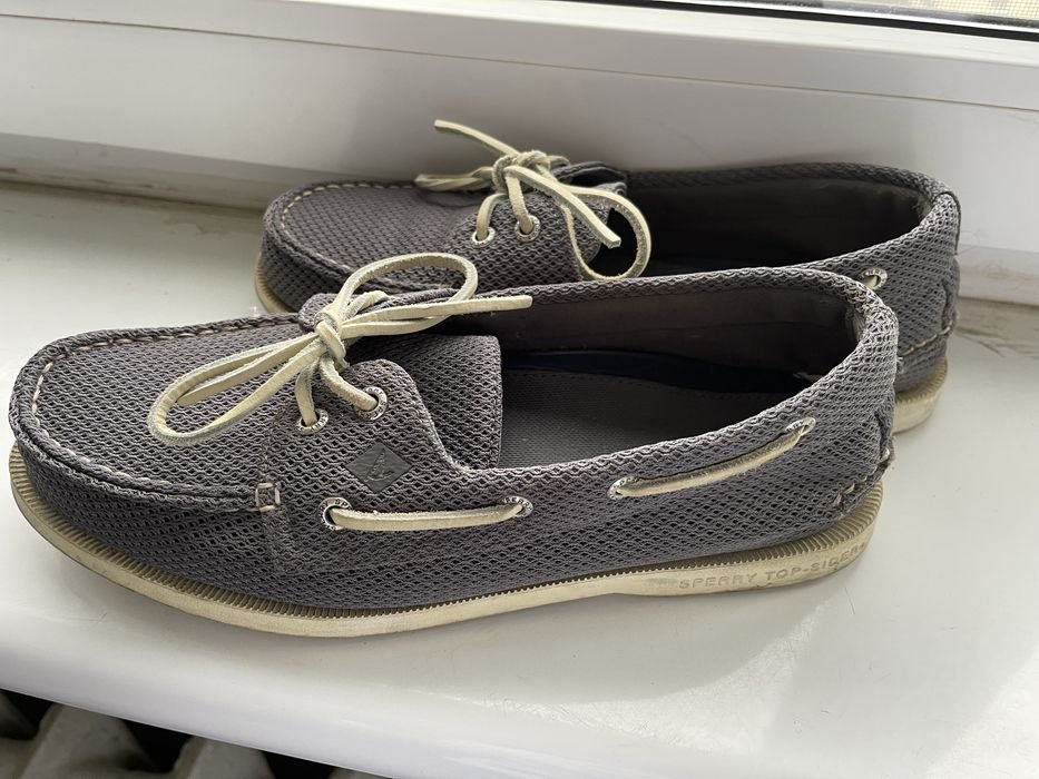 Мужские Sperry Топсайдеры Серые 41.5