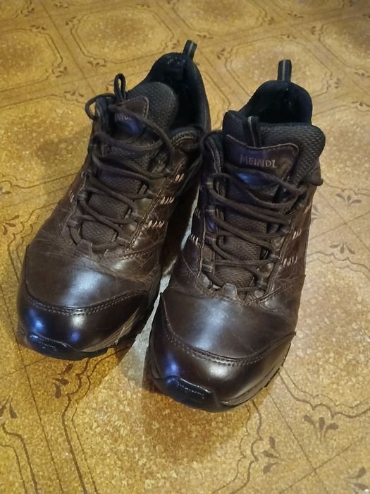 Homme Meindl Bottes Marron Cuir 42