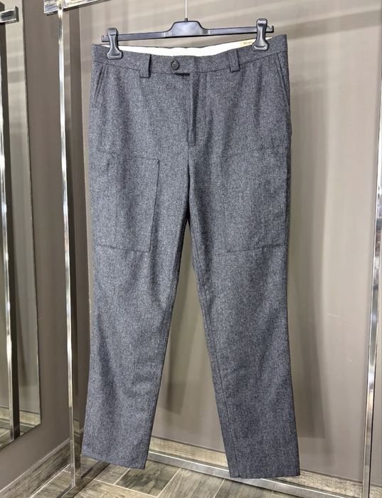 Femme Brunello Cucinelli Pantalon Gris 40