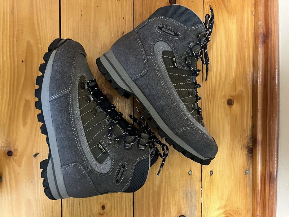 Homme Meindl Bottes Gris 37