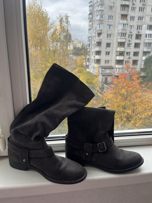 Femme Carlo Pazolini Bottes Gris Suède 37