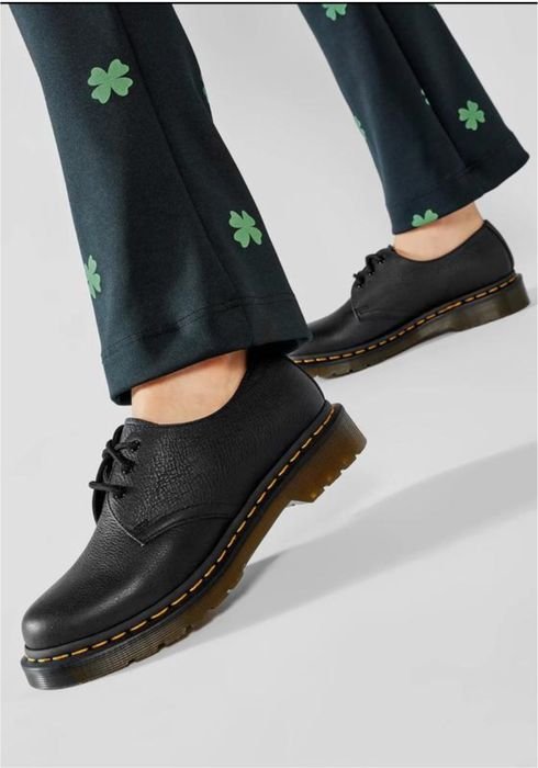Uomo Dr. Martens Stivali Neri Pelle 36