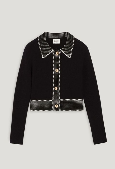 Herren Claudie Pierlot Strickjacke Schwarz 38