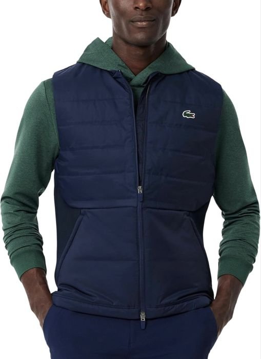 Men Lacoste Vest Navy