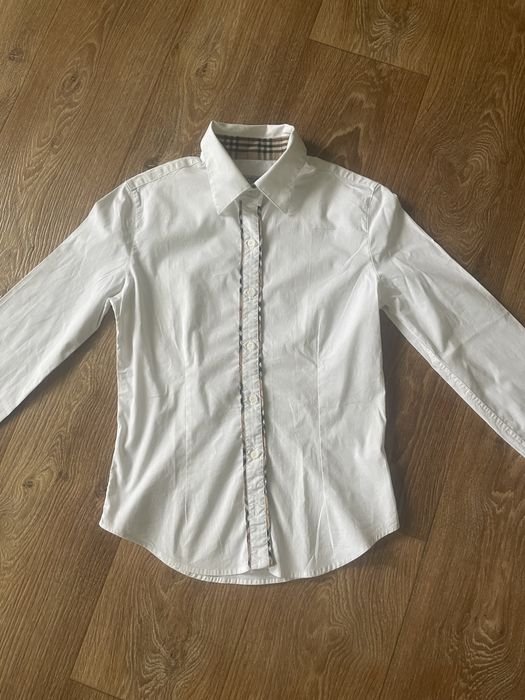 Femme Burberry Chemise Blanche 36