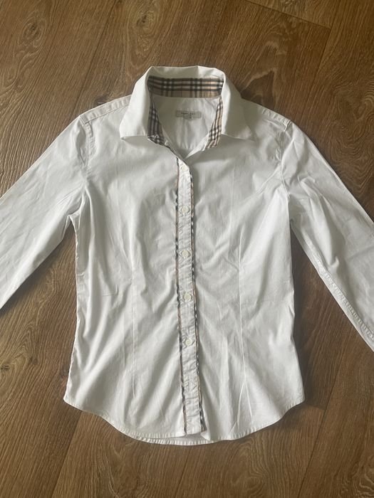 Femme Burberry Chemise Blanche 36