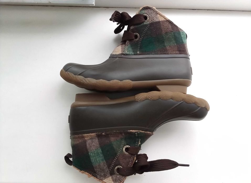 Women Sperry Boots Multicolor Wool 38