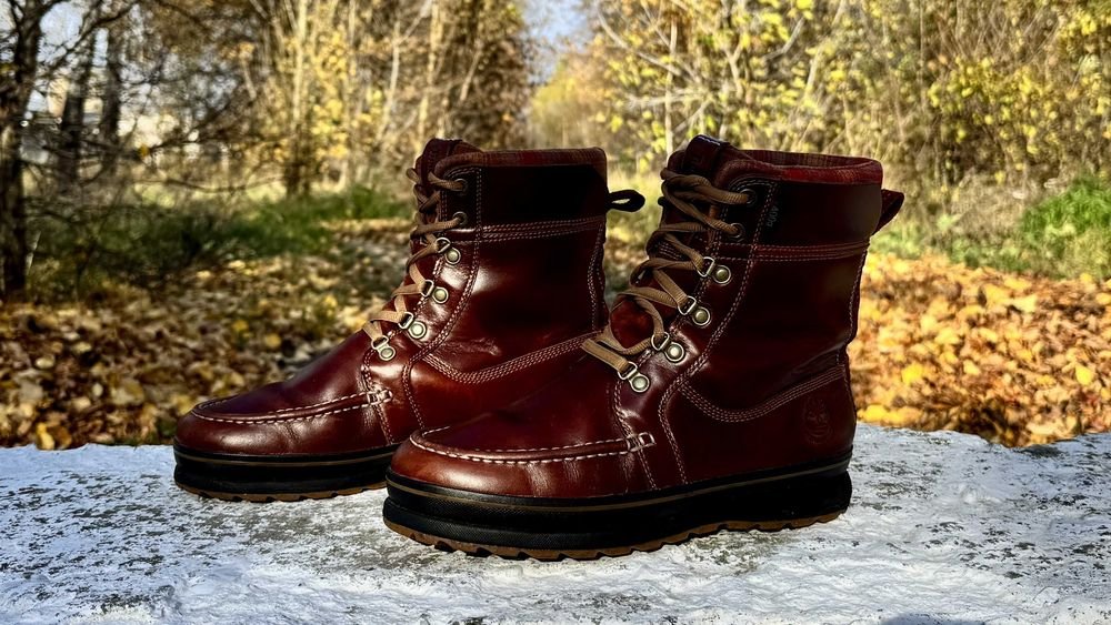 Men Timberland Boots Brown 43