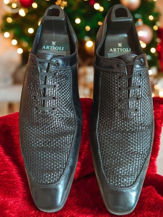 Herren Artioli Derby Schwarz 9