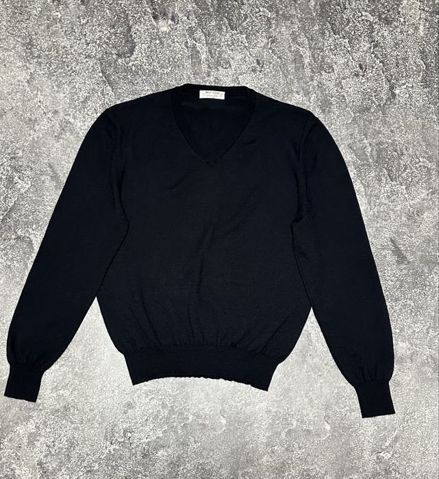 Мужской Gran Sasso Светр Тёмно-синий 48