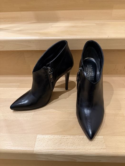 Женские Loriblu Ботильоны Чёрные Натуральная кожа