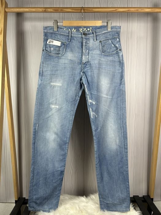 Uomo G-Star Raw Jeans Blu Denim 33/36