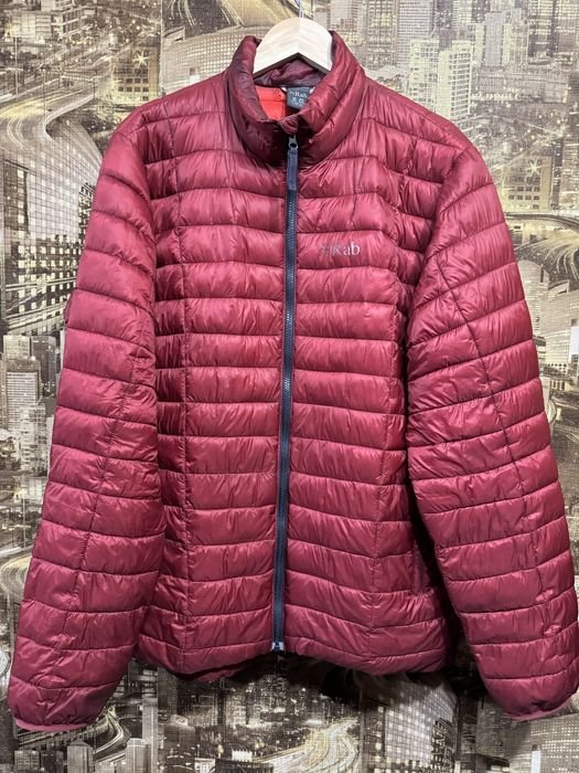 Uomo Rab Altus Giacca Rossa 42