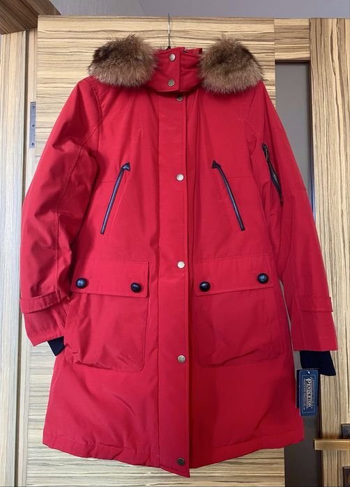 Damen Pendleton Arctic Parka Rot 40