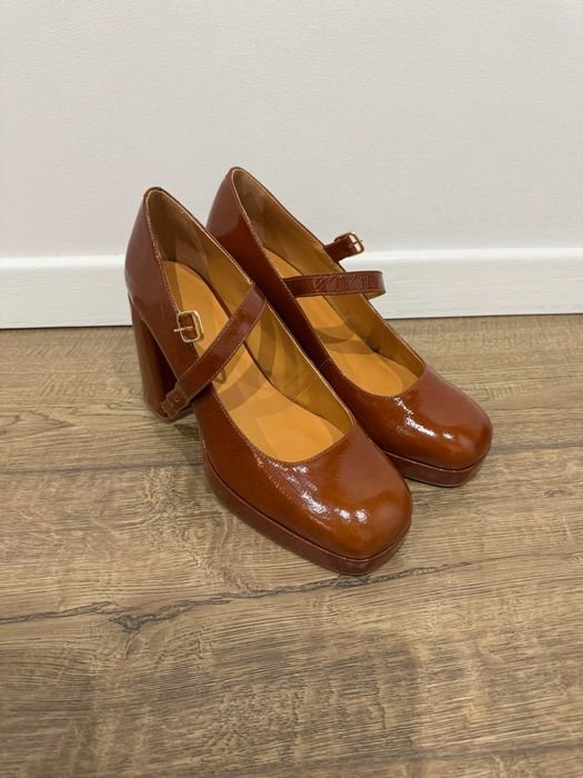 Damen Sézane Absätze Leder 39