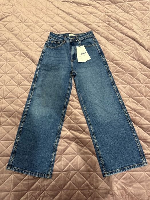 Damen Sézane Jeans Marineblau 34