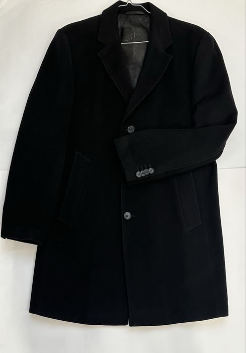 Uomo Joop Cappotto Nero Lana 40