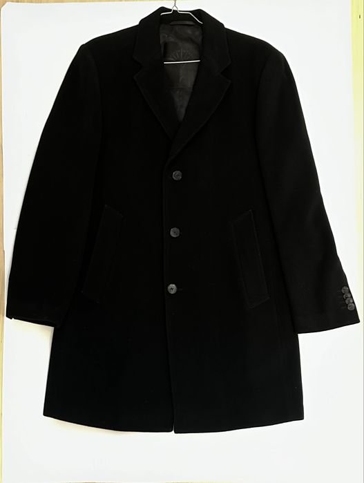 Homme Joop Manteau Noir Laine 40