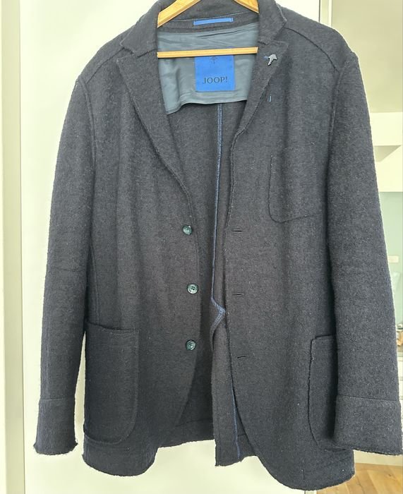 Мужской Joop Пиджак Тёмно-синий Шерсть Другой