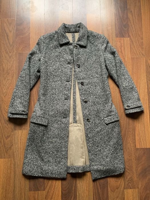 Женское Bottega Veneta Пальто Серое 40