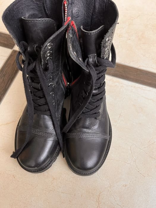 Donna Zadig & Voltaire Stivali Neri Pelle 37