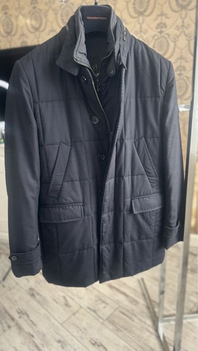 Мужской Montecore Куртка Серый Шерсть 48