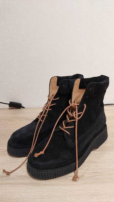 Женские RAG & BONE Чоботи Тёмно-синий Замша 39