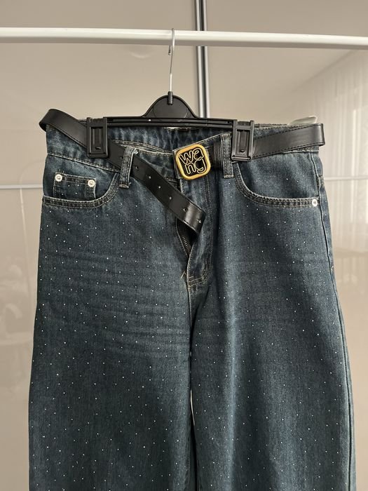 Женские Alexander Wang Джинсы Синие