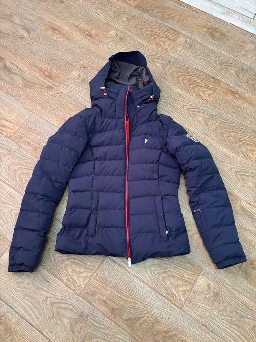 Женская Peak Performance Зимняя Куртка Тёмно-синяя