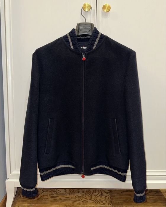 Мужской Kiton Napoli Бомбер Різнокольоровий