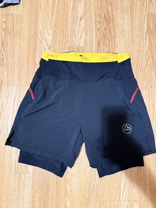 Uomo La Sportiva Ultra Distance Short Nero