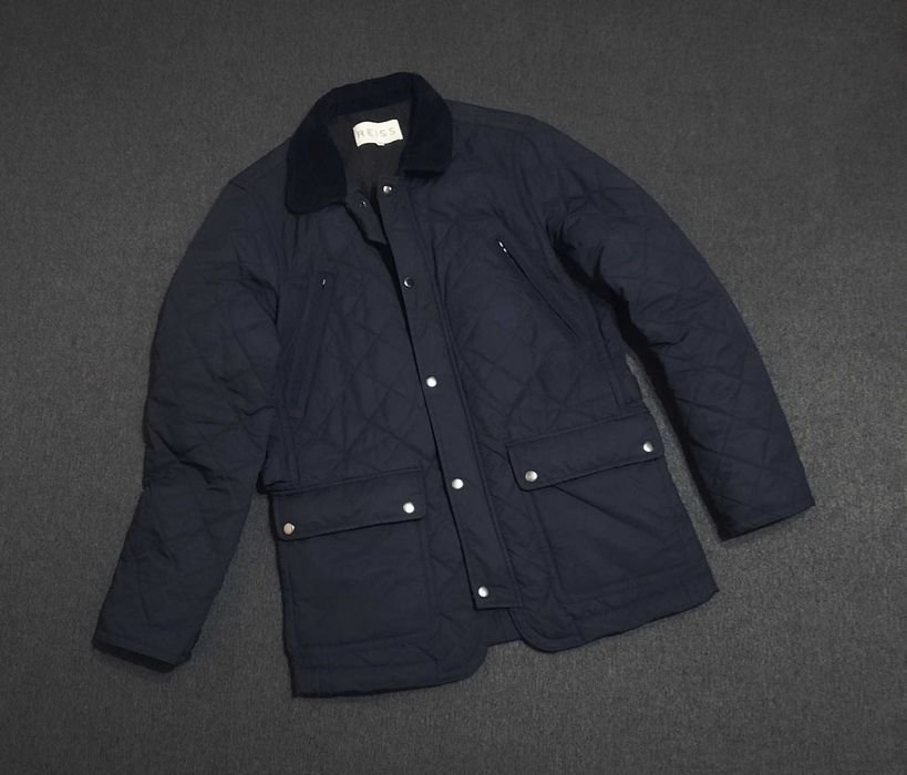 Мужской Massimo Dutti Куртка Тёмно-синий 38