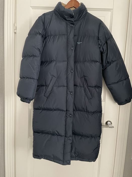 Мужской Pepe Jeans Пуховик Тёмно-синий 38