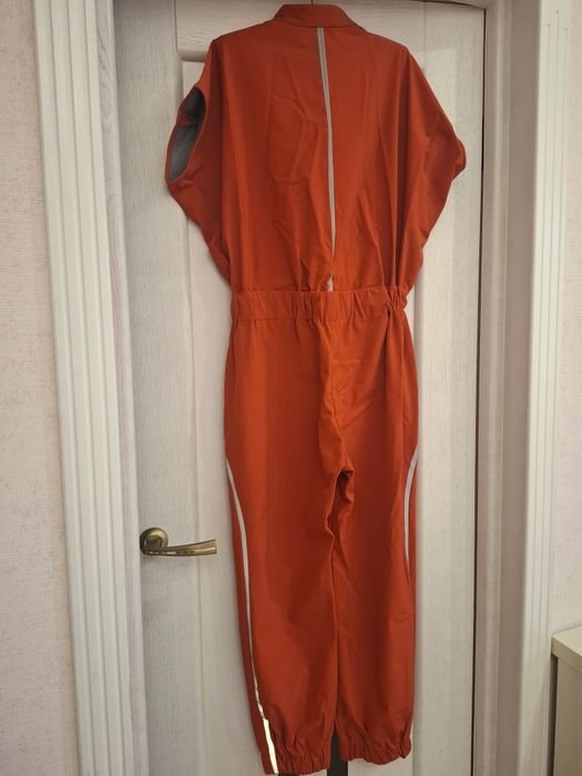 Women Zero + Maria Cornejo Jumpsuit Orange 