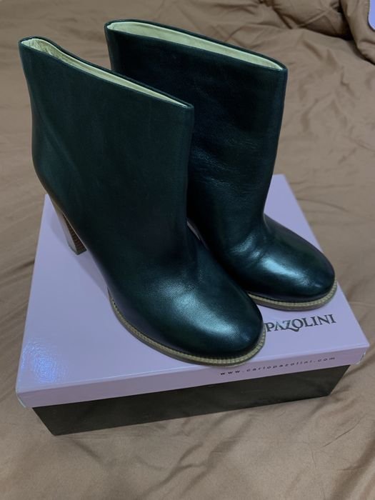 Femme Carlo Pazolini Bottes Noires Cuir 38