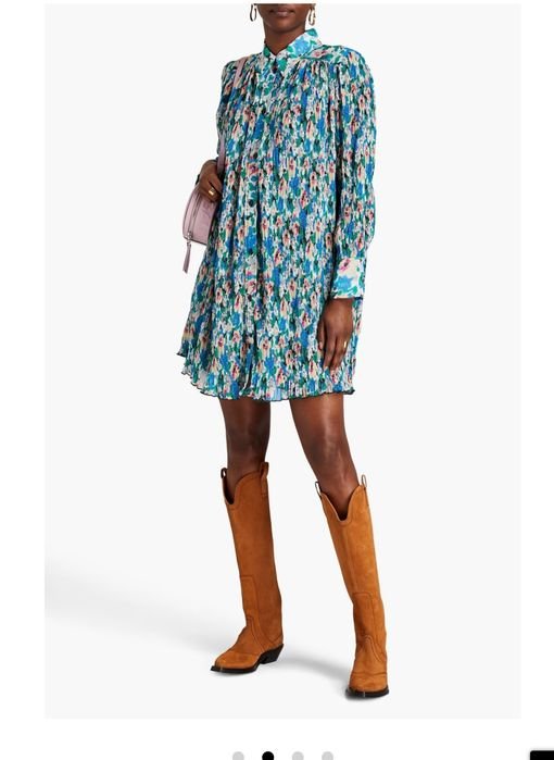 Женский Ganni Платье Разноцветный 34