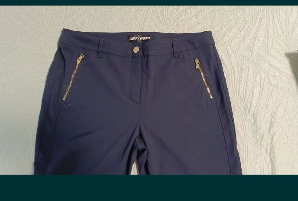 Damen Gerry Weber Hose Marineblau 40