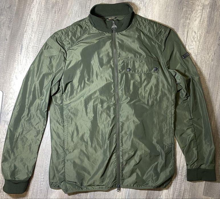 Homme Barbour Veste Verte